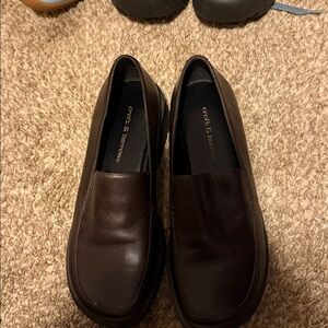 Croft & Barrow Brown Leather Loafers